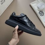 ALEXANDER MCQUEEN ALL-OVER STAMPED CROCODILE SNEAKERS – ALD019