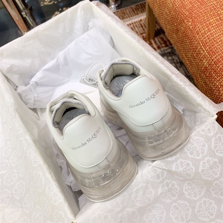 ALEXANDER MCQUEEN CLEAR SOLE OVERSIZED SNEAKERS – ALD012