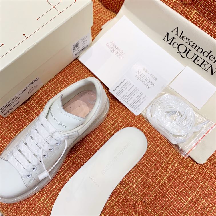 ALEXANDER MCQUEEN CLEAR SOLE OVERSIZED SNEAKERS – ALD012