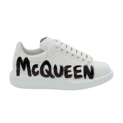 ALEXANDER MCQUEEN GRAFFITI OVERSIZED SNEAKER IN WHITE – ALD020