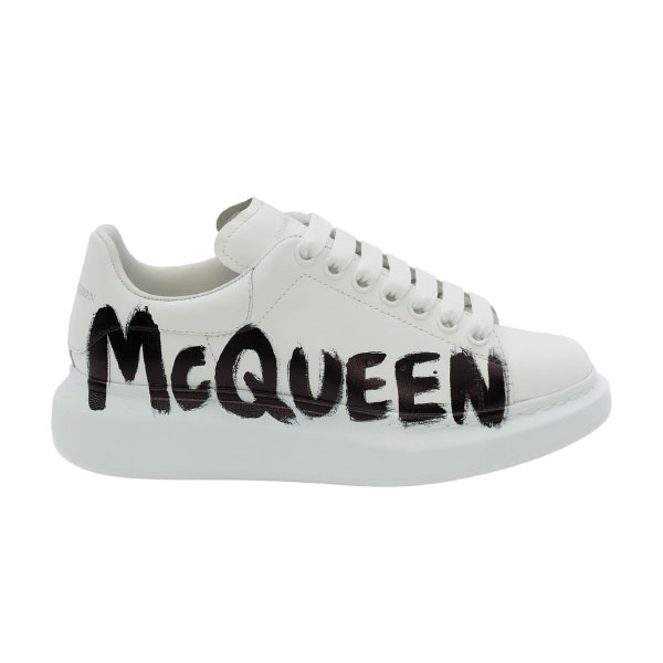 ALEXANDER MCQUEEN GRAFFITI OVERSIZED SNEAKER IN WHITE – ALD020