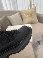 ALEXANDER MCQUEEN GRAFFITI TREAD SLICK HIGH-TOP SNEAKERS – ALD034