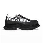 ALEXANDER MCQUEEN GRAFFITI TREAD SLICK LOW-TOP SNEAKERS – ALD028