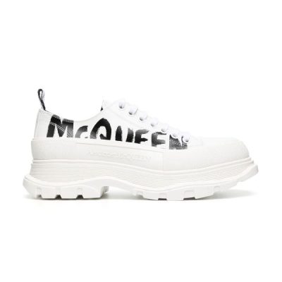 ALEXANDER MCQUEEN GRAFFITI TREAD SLICK LOW-TOP SNEAKERS – ALD033