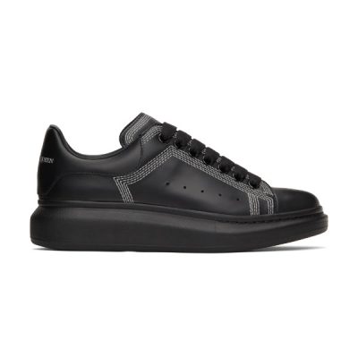 ALEXANDER MCQUEEN OVERSIZED LEATHER SNEAKERS – ALD018