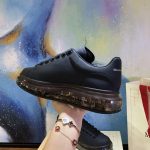 ALEXANDER MCQUEEN TRANSPARENT SOLE LACE-UP SNEAKERS – ALD032