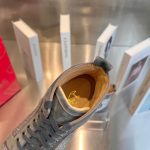Christian Louboutin Grey Silver Sneaker – CLS054