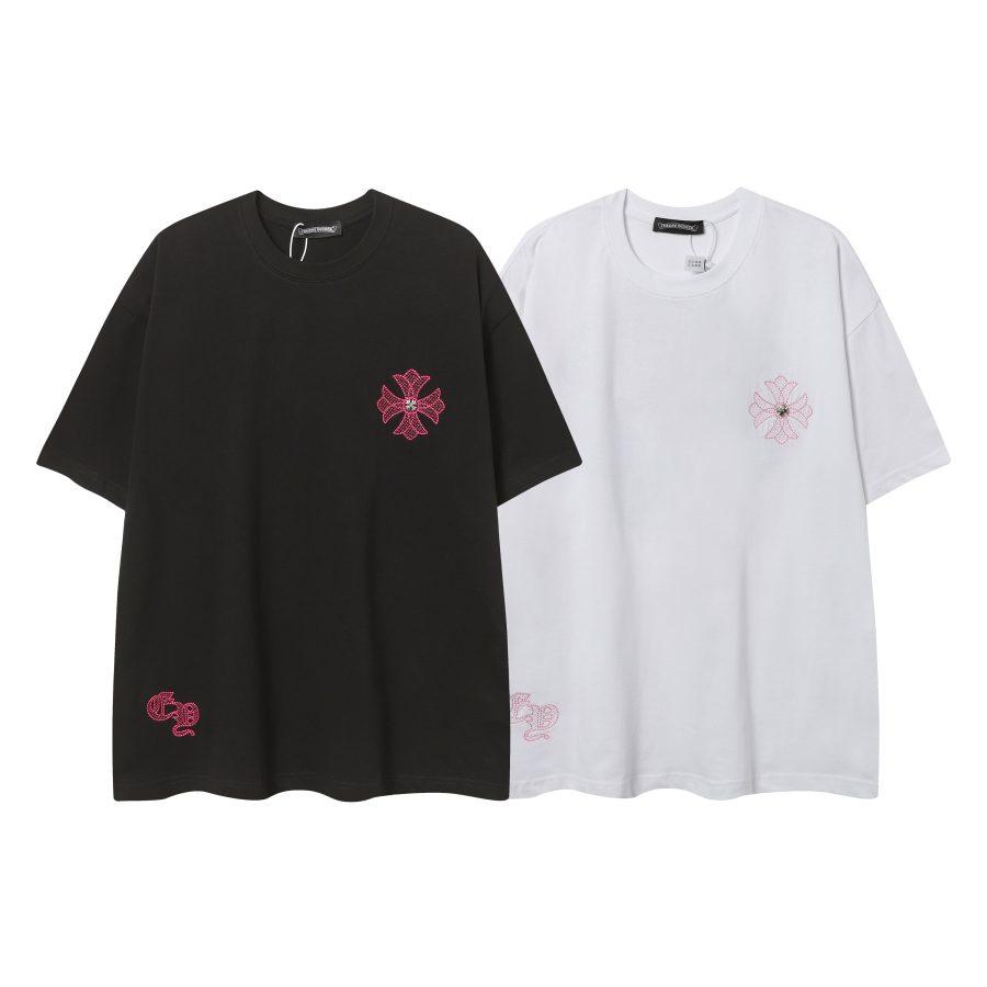 CHROME HEARTS BLACK WHITE T-SHIRT