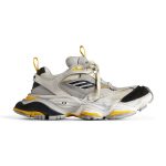 BALENCIAGA CARGO SNEAKER IN GREY BLACK AND YELLOW – BLA076