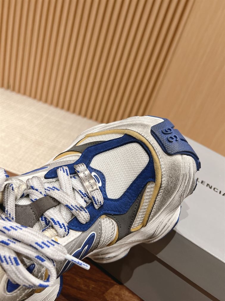 BALENCIAGA CARGO SNEAKER WHITE BLUE – BLA095