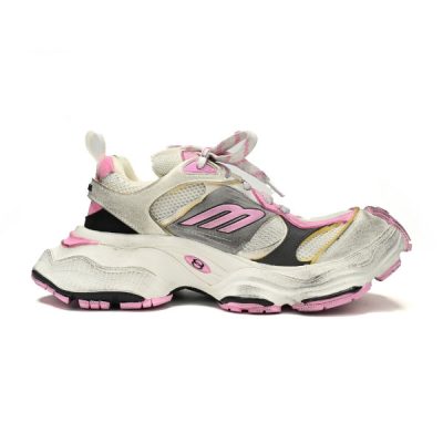 BALENCIAGA CARGO SNEAKER WHITE PINK – BLA094