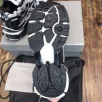 BALENCIAGA RUNNER SNEAKERS IN BLACK AND WHITE MESH AND NYLON – BLA008