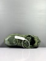 BALENCIAGA RUNNER TRAINERS IN DARK GREEN MESH AND NYLON – BLA025