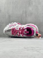 BALENCIAGA TRACK 3.0 SNEAKERS IN WHITE AND PINK – BLA002