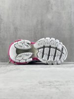 BALENCIAGA TRACK 3.0 SNEAKERS IN WHITE AND PINK – BLA002