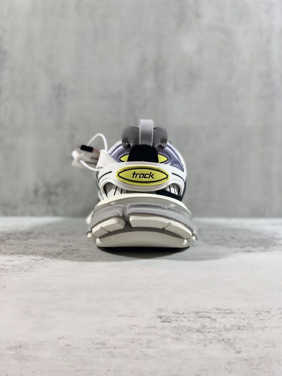 BALENCIAGA TRACK 3.0 SNEAKERS IN WHITE/GREY/BLACK – BLA003