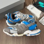 BALENCIAGA TRACK SNEAKER IN BLUE BROWN – BLA089