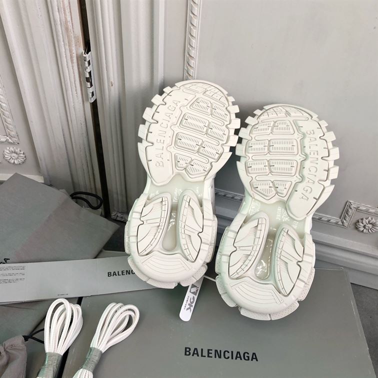BALENCIAGA TRACK TRAINER SNEAKERS IN WHITE – BLA030