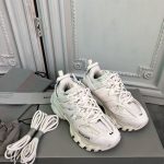 BALENCIAGA TRACK TRAINER SNEAKERS IN WHITE – BLA030