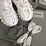 BALENCIAGA TRACK TRAINER SNEAKERS IN WHITE – BLA030