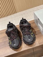BALENCIAGA TRACK TRAINERS BLACK YELLOW – BLA066