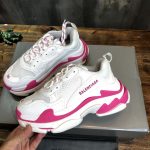 BALENCIAGA TRIPLE S 1.0 IN WHITE AND PINK – BLA023