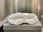 BALENCIAGA TRIPLE S 1.0 SNEAKERS IN WHITE AND GREEN – BLA022