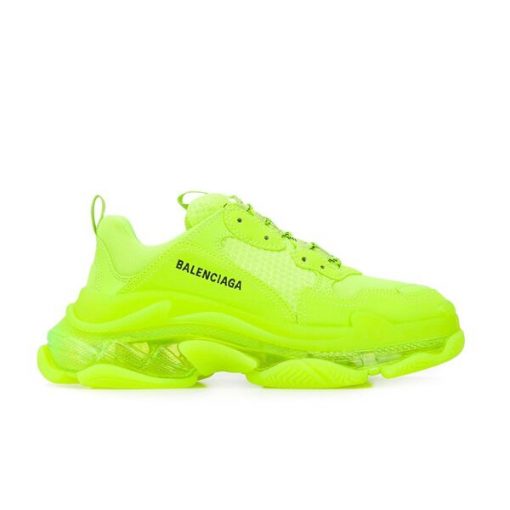 BALENCIAGA TRIPLE S CLEAR SOLE IN GREEN – BLA018
