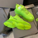 BALENCIAGA TRIPLE S CLEAR SOLE IN GREEN – BLA018