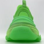BALENCIAGA TRIPLE S CLEAR SOLE IN NEON GREEN – BLA019