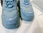 BALENCIAGA TRIPLE S SNEAKER DENIM IN BLUE – BLA078
