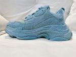 BALENCIAGA TRIPLE S SNEAKER DENIM IN BLUE – BLA078