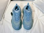 BALENCIAGA TRIPLE S SNEAKER DENIM IN BLUE – BLA078