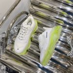 BALENCIAGA TRIPLE S WHITE GREEN CLEAR SOLE – BLA013