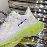 BALENCIAGA TRIPLE S WHITE GREEN CLEAR SOLE – BLA013