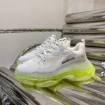 BALENCIAGA TRIPLE S WHITE GREEN CLEAR SOLE – BLA013