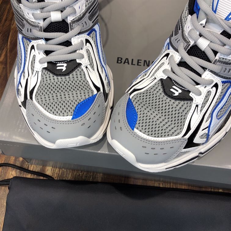 BALENCIAGA X-PANDER SNEAKER IN BLUE/SILVER – BLA044