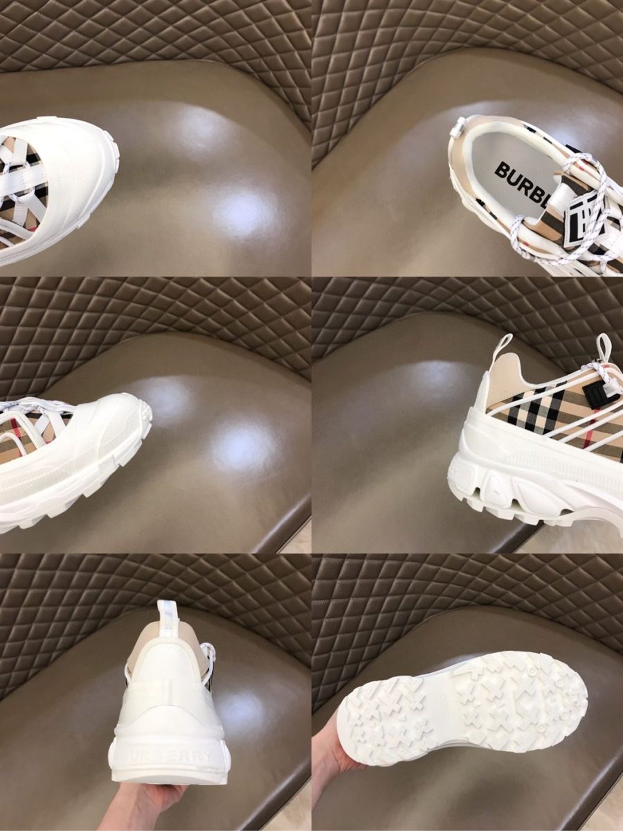 BURBERRY ARTHUR VINTAGE CHECK LOW-TOP SNEAKERS – BBR022