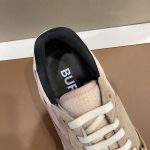 BURBERRY LOGO-STRAP LOW-TOP SNEAKERS – BBR026