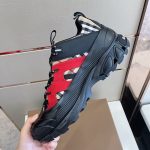 BURBERRY VINTAGE CHECK COTTON AND NYLON ARTHUR SNEAKERS – BBR007