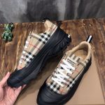 BURBERRY VINTAGE CHECK COTTON ARTHUR SNEAKERS – BBR028