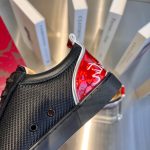 Christian Louboutin Version Black Red Sneaker – CLS037
