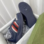 Gucci Chunky Lace Embossed Black Sneakers – GCC191