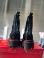 Christian Louboutin Cheney Walk Ankle Boots Black Sneaker – CLS059