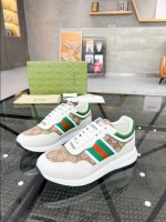 Gucci White Beige Green Sneaker – GCC161