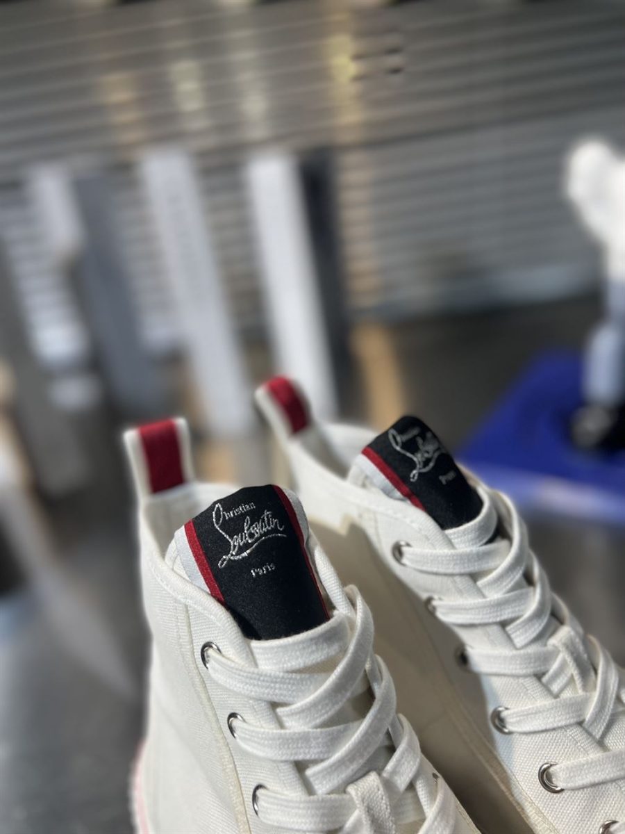 CHRISTIAN LOUBOUTIN PEDRO JUNIOR HIGH-TOP SNEAKERS – CLS026