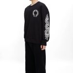 CHROME HEARTS BLACK WHITE SWEATSHIRT-1