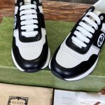 Gucci Leather Low ‘Black White’ Sneaker – GCC167
