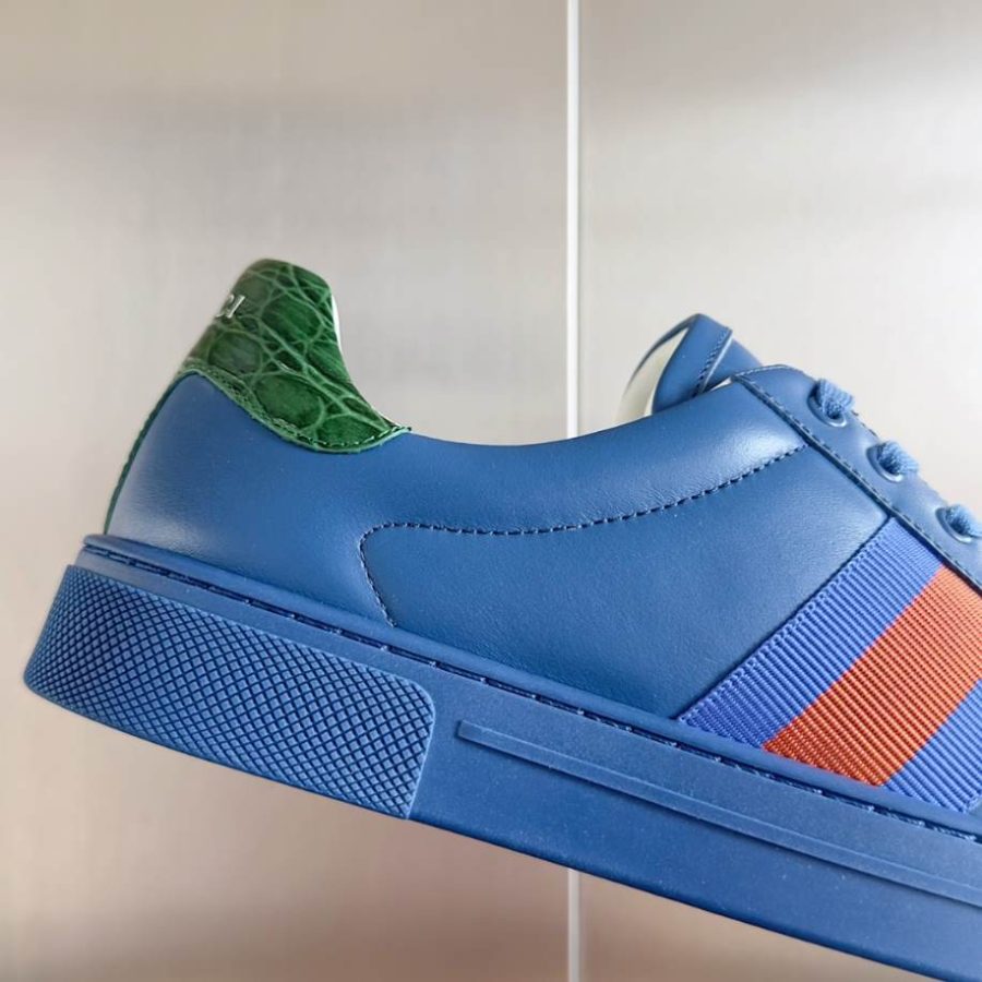 Gucci Ace Crystal Blue Sneakers – GCC189