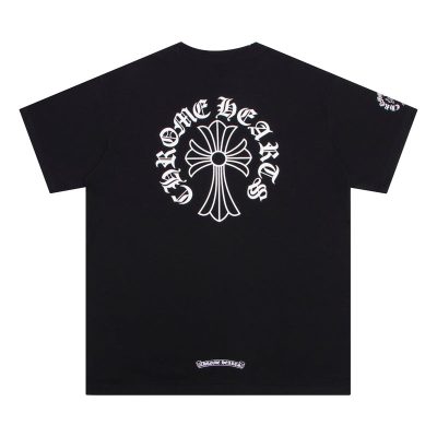 CHROME HEARTS BLACK WHITE T-SHIRT-1